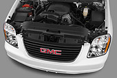 AUT 30 IZ1658 01
2012 GMC Yukon SLE White Engine Detail In Studio