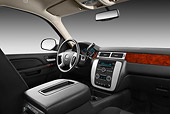 AUT 30 IZ1661 01
2012 GMC Yukon SLE White Interior Detail In Studio