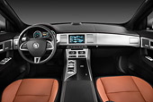 AUT 30 IZ1670 01
2012 Jaguar XF Portfolio Silver Interior Detail In Studio