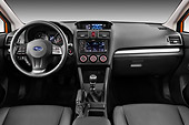 AUT 30 IZ1676 01
2012 Subaru XV Executive SUV Orange Interior Detail In Studio
