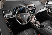 AUT 30 IZ1710 01
2011 Lincoln MKX Black Interior Detail In Studio