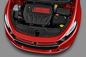 AUT 30 IZ1722 01
2013 Dodge Dart Rallye Red Engine Detail In Studio