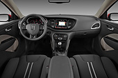 AUT 30 IZ1725 01
2013 Dodge Dart Rallye Red Interior Detail In Studio