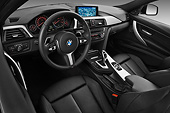 AUT 30 IZ1733 01
2013 BMW 330d Touring Wagon Gray Interior Detail In Studio
