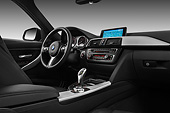 AUT 30 IZ1734 01
2013 BMW 330d Touring Wagon Gray Interior Detail In Studio