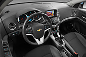 AUT 30 IZ1738 01
2013 Chevrolet Cruze SW LTZ Wagon Blue Interior Detail In Studio