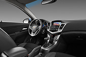 AUT 30 IZ1740 01
2013 Chevrolet Cruze SW LTZ Wagon Blue Interior Detail In Studio