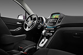 AUT 30 IZ1745 01
2013 Chevrolet Orlando LTZ+ MPV Purple Interior Detail In Studio