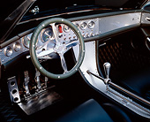 AUT 30 RK0971 03
2001 Spyker C8 Spyder Black Detail Front Interior Shot