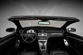 AUT 30 RK2086 01
2005 Mercedes CLK55 Convertible Detail Front Interior Shot Studio