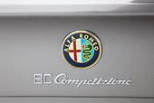 AUT 30 RK4778 01
2008 Alfa Romeo 8C Competizione Gray Emblem Detail Studio