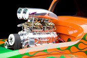 AUT 30 RK4788 01
1941 Willys Coupe Hot Rod Orange And Green Engine Detail Studio