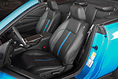 AUT 30 RK5082 01
2011 Ford Mustang GT Convertible Blue Interior Detail