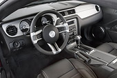 AUT 30 RK5086 01
2011 Ford Mustang V6 Coupe Red Interior Detail