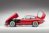 AUT 30 RK5112 01
1966 Jaguar XKE Coupe Red Engine Detail Profile View Studio