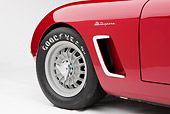 AUT 30 RK5232 01
1965 Iso Rivolta Daytona Red Front Wheel Detail On White Seamless