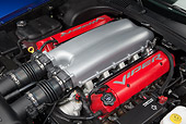 AUT 30 RK5355 01
2010 Dodge Viper ACR Blue With Black Stripe Engine Detail In Studio