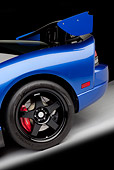 AUT 30 RK5363 01
2010 Dodge Viper ACR Blue With Black Stripe Rear Wheel Detail In Studio