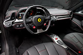 AUT 30 RK5500 01
2010 Ferrari 458 Italia Gray Interior Detail In Studio
