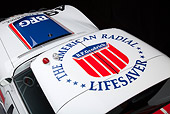 AUT 30 RK5726 01
1969 Chevrolet Corvette BFG #49 ZL-1 Race Car Red, White And Blue Roof Detail In Studio