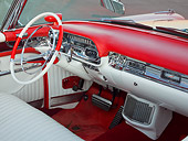 AUT 30 RK5860 01
1957 Cadillac El Dorado Barritz Red Interior Detail
