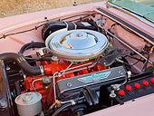 AUT 30 RK5864 01
1957 Ford Thunderbird Dusk Rose Engine Detail