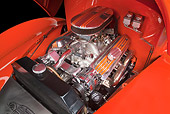 AUT 30 RK5898 01
1939 Ford Woodie Orange Engine Detail