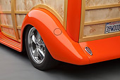 AUT 30 RK5902 01
1939 Ford Woodie Orange Rear Wheel Detail