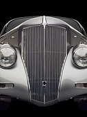 AUT 30 RK5908 01
1936 Ford AeroSport Silver Grille And Headlight Detail