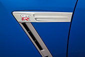 AUT 30 RK5964 01
2012 Nissan GT-R Deep Blue Pearl Logo Detail In Studio