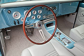 AUT 30 RK5972 01
1972 Chevrolet Blazer Blue And White Interior Detail In Studio