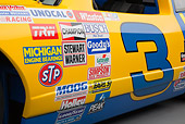 AUT 30 RK5981 01
1987 Chevrolet Monte Carlo Stock Car Blue And Yellow Side Detail In Studio