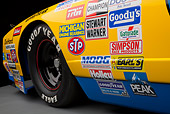 AUT 30 RK5986 01
1987 Chevrolet Monte Carlo Stock Car Blue And Yellow Side Detail In Studio