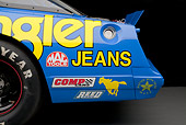 AUT 30 RK5988 01
1987 Chevrolet Monte Carlo Stock Car Blue And Yellow Rear Side Detail In Studio