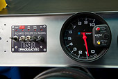 AUT 30 RK5996 01
1987 Chevrolet Monte Carlo Stock Car Blue And Yellow Dashboard Detail In Studio