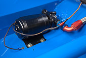 AUT 30 RK6005 01
1987 Chevrolet Monte Carlo Stock Car Blue And Yellow Engine Detail In Studio
