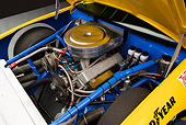 AUT 30 RK6006 01
1987 Chevrolet Monte Carlo Stock Car Blue And Yellow Engine Detail In Studio