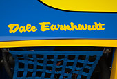 AUT 30 RK6009 01
1987 Chevrolet Monte Carlo Stock Car Blue And Yellow Logo Detail In Studio