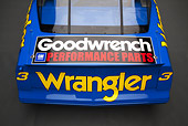 AUT 30 RK6012 01
1987 Chevrolet Monte Carlo Stock Car Blue And Yellow Rear Detail In Studio