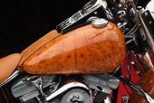 AUT 30 RK6052 01
1990 Harley-Davidson Custom Maple Wood Finish Side Detail In Studio