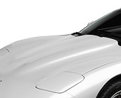 AUT 30 RK6068 01
1998 Chevrolet Corvette Convertible Nassau White Hood Detail In Studio