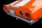 AUT 30 RK6071 01
1970 1/2 Chevrolet Camaro Z-28 Hugger Orange Tail Light Detail In Studio