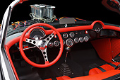AUT 30 RK6132 01
1956 Corvette Hardtop Gasser Black With Flames Interior Detail In Studio