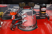 AUT 30 RK6134 01
1956 Corvette Hardtop Gasser Black With Flames Engine Detail In Studio