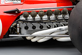 AUT 30 RK6225 01
1970 Ferrari 312B Race Car Red Engine Detail In Studio
