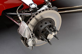 AUT 30 RK6227 01
1970 Ferrari 312B Race Car Red Front Suspension Detail In Studio