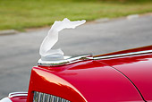 AUT 30 RK6250 01
1937 Packard 120 Convertible Coupe Red Hood Ornament Detail