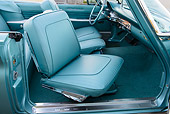 AUT 30 RK6253 01
1960 Chrysler New Yorker Convertible Blue Interior Detail