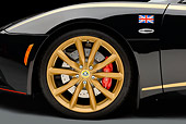 AUT 30 RK6255 01
2012 Lotus Evora S GP Edition Black And Gold Front Wheel Detail In Studio