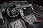 AUT 30 RK6265 01
2013 McLaren MP4-12C 
Spider Red Interior Detail In Studio